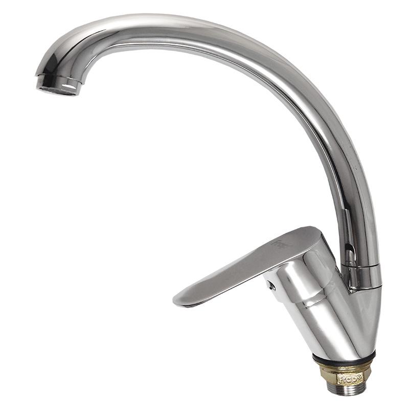 Смеситель для кухни Frap F41703-B U-образный гусак Хром (35392) Смеситель для кухни Frap F41703-B U-образный гусак Хром (35392)