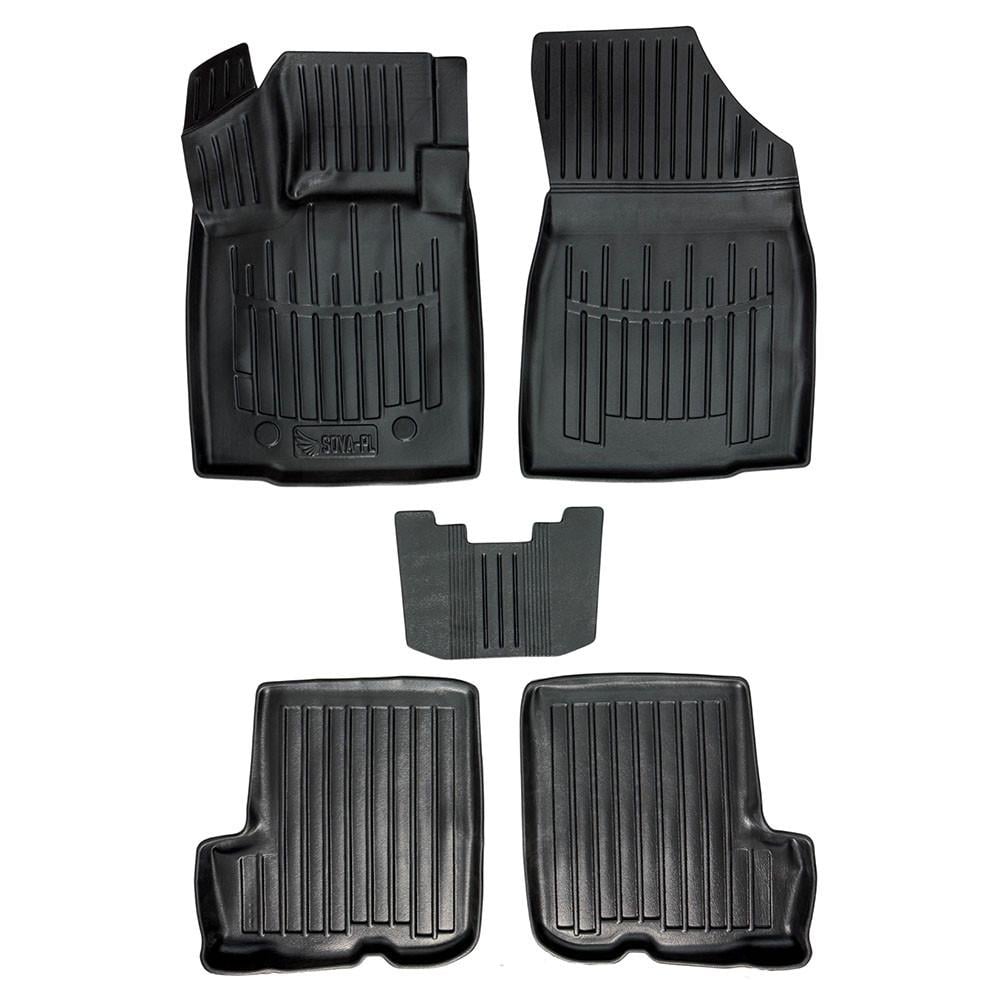 Коврики в салон SOVA-PL для Renault Sandero 2007-2012 резиновые 5 шт. Черный (28800658) Коврики в салон SOVA-PL для Renault Sandero 2007-2012 резиновые 5 шт. Черный (28800658)