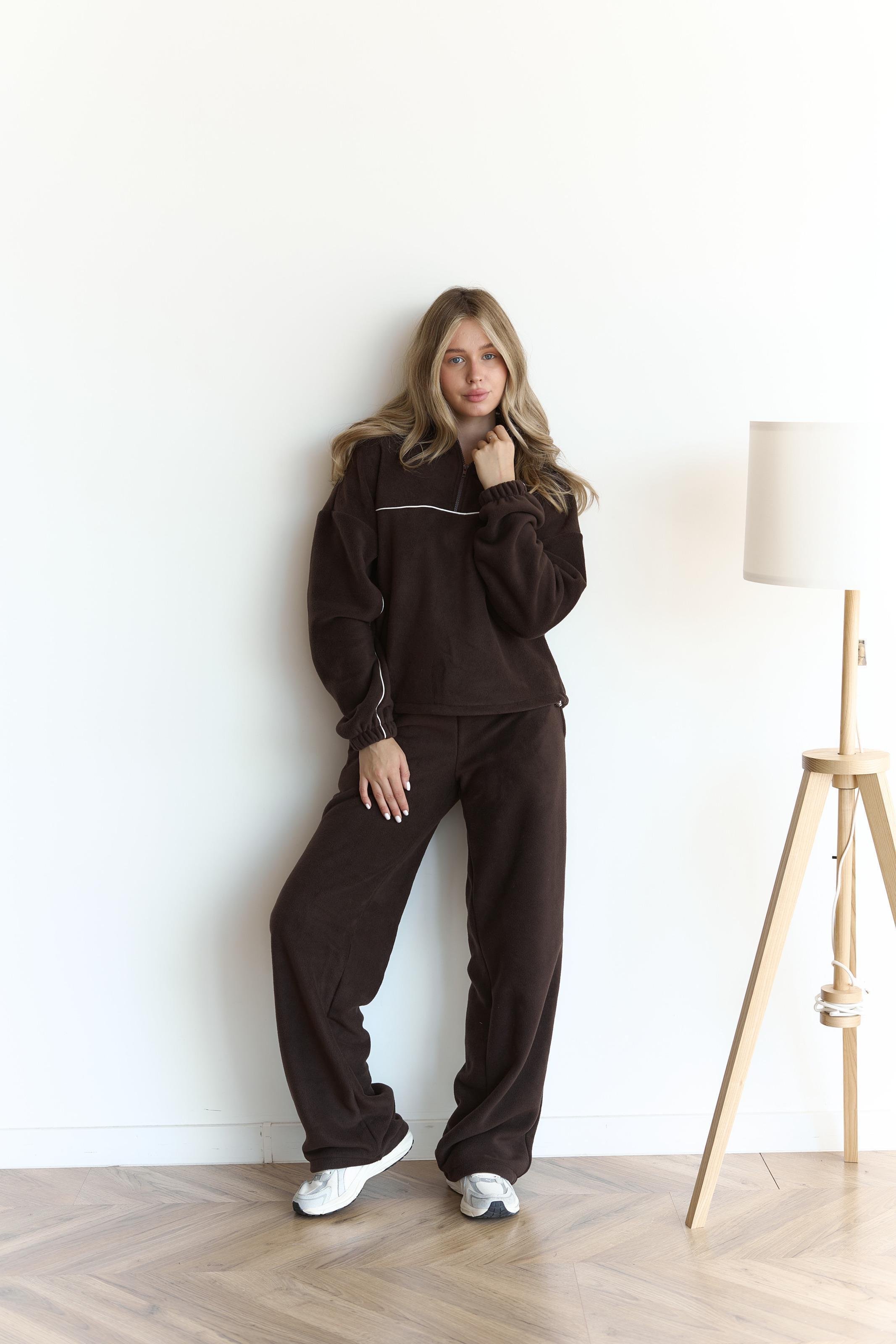 Костюм флисовый FLOW XL/2XL Шоколадный (10103XLXXL) - фото 3