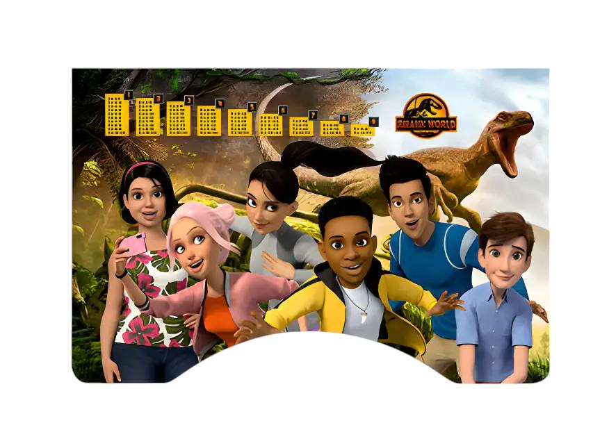 Парта дитяча Bambi з поличкою та стільцем Jurassic World (N 2071-14-1) - фото 3 Парта дитяча Bambi з поличкою та стільцем Jurassic World (N 2071-14-1) - фото 3