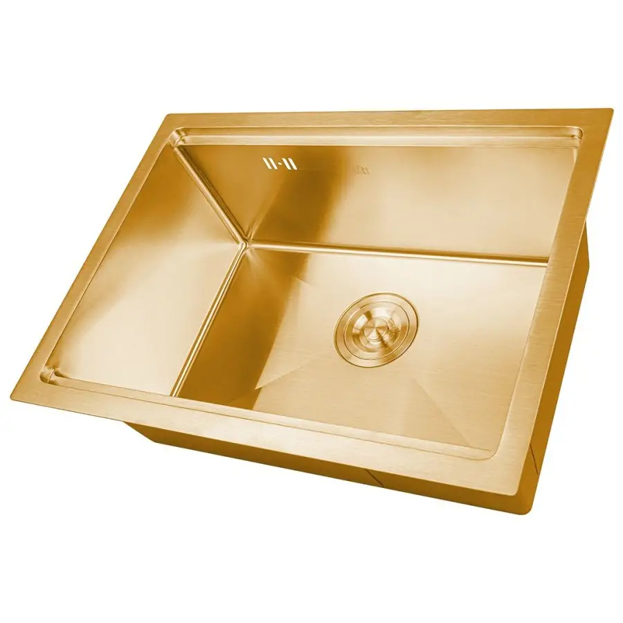 Мойка кухонная Nett NG-5742 570x420 мм нержавеющая сталь Золотой (NET-043220)