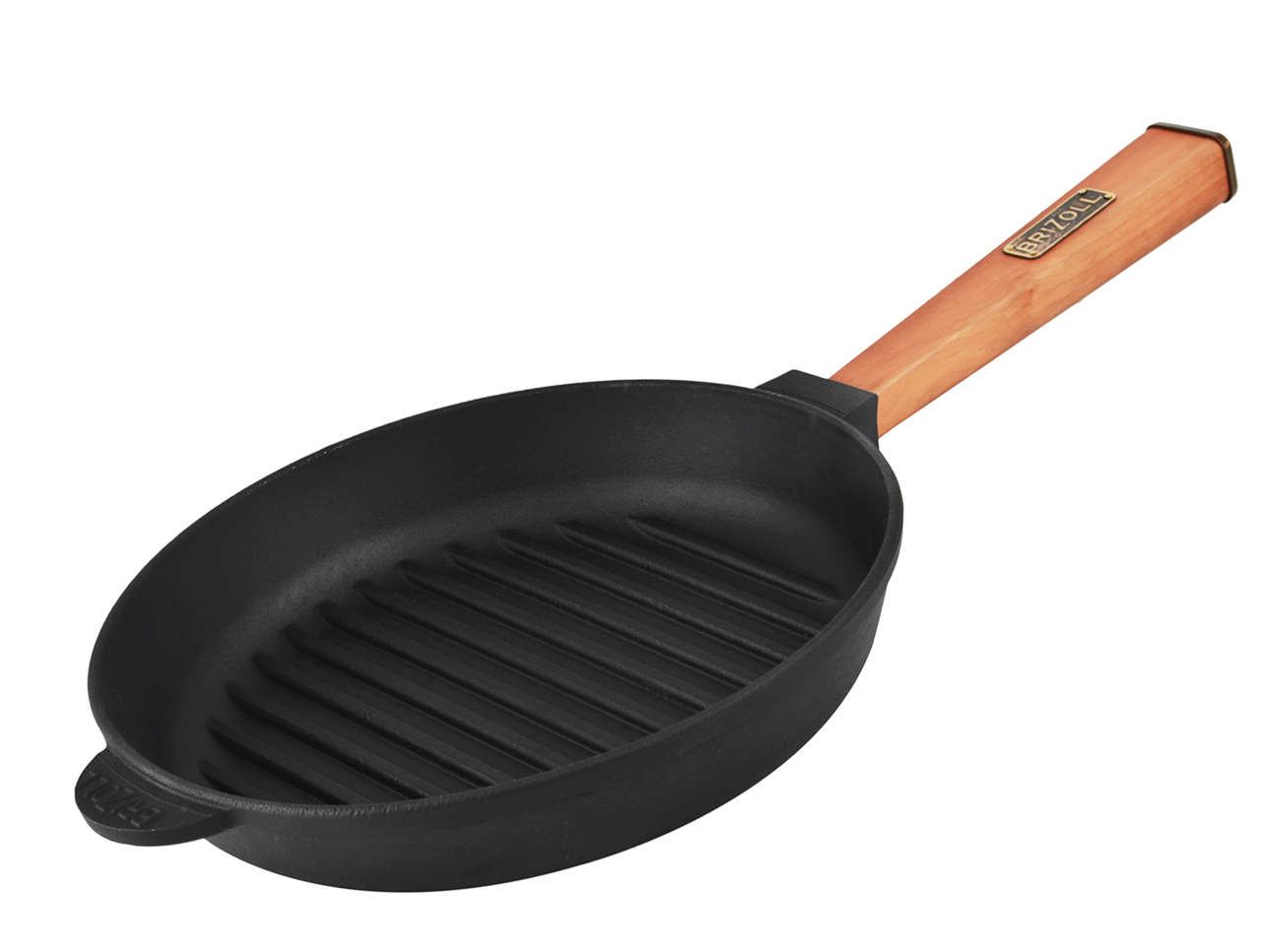 Чугунная сковорода-гриль Brizoll Optima 280х50 мм (32551051) Чугунная сковорода-гриль Brizoll Optima 280х50 мм (32551051)