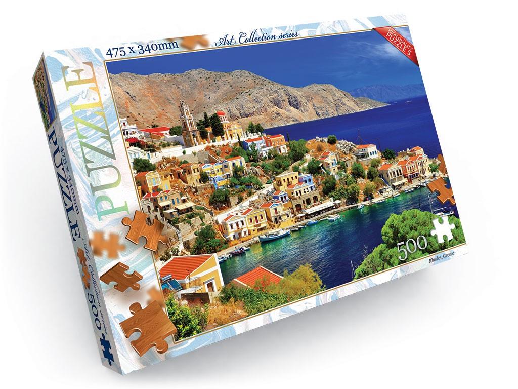 Пазлы детские Rhodes Greece 475х340 мм 500 эл.
