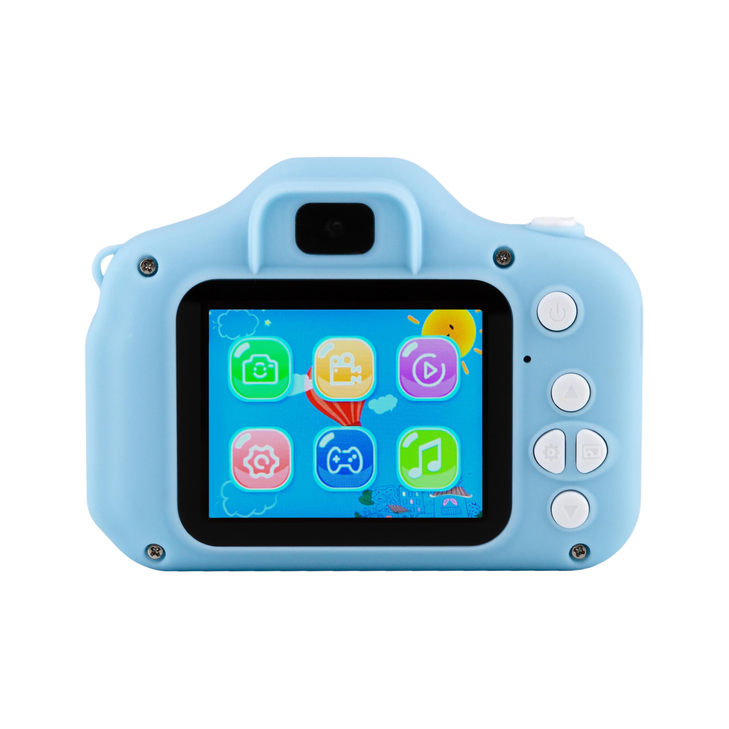 Цифровой детский фотоаппарат ATRIX TIKTOKER 4 DUAL CAM 20 MP 1080 p Blue