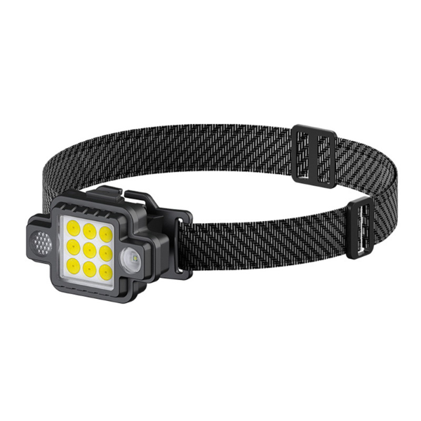 Фонарь налобный Headlamp TM-G21 LED+COB Type C White/Blue/Red (t8233)