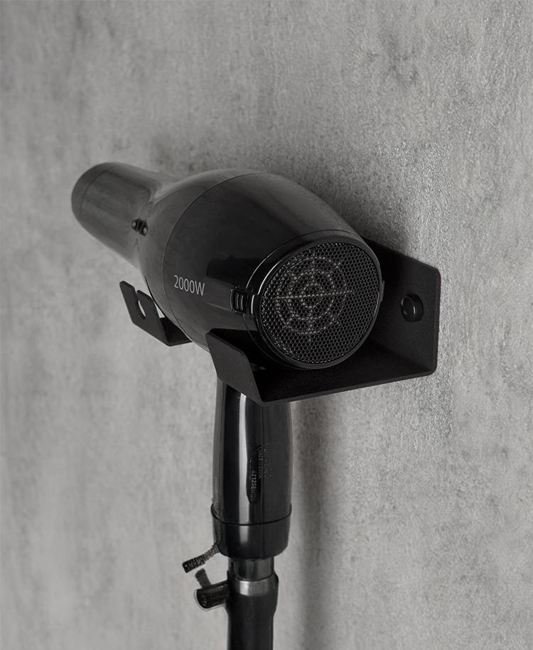 Держатель для фена NC Home Simple Черный (110245) - фото 2 Держатель для фена NC Home Simple Черный (110245) - фото 2