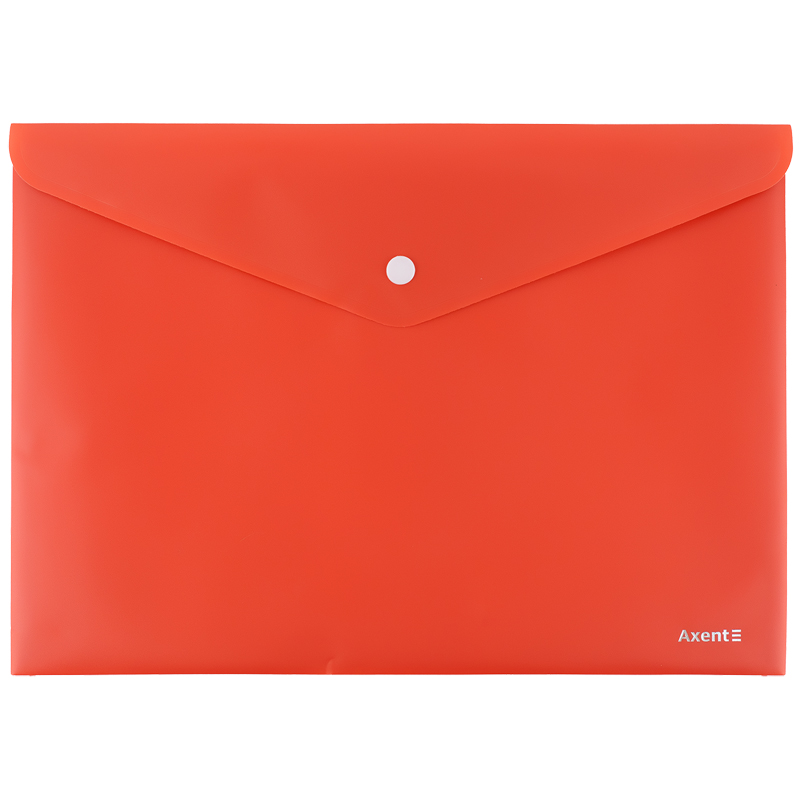 Папка на кнопке Axent А4 Earth colors 12 шт. Красный (1412-04-A)
