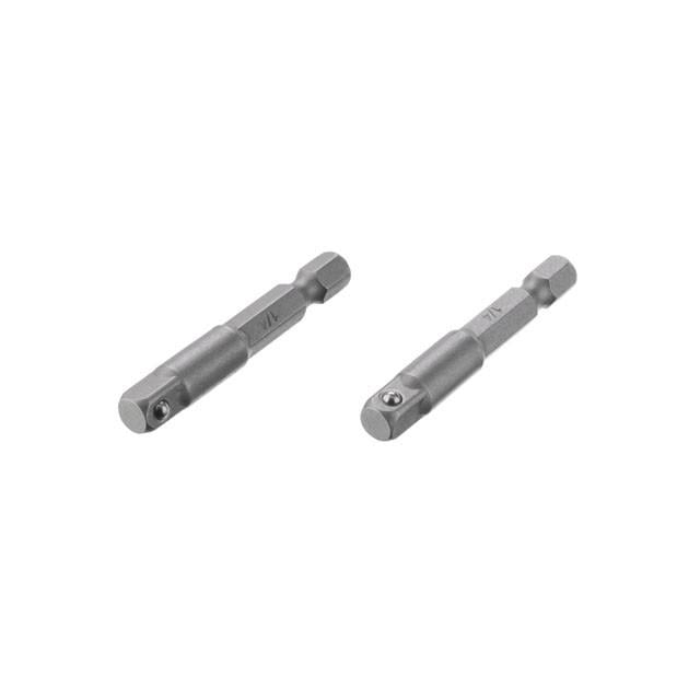 Переходник Intertool VT-0234 з Hex 1/4" на квадрат 1/4" під шурупокрут CR-V 2 од. (8345339)