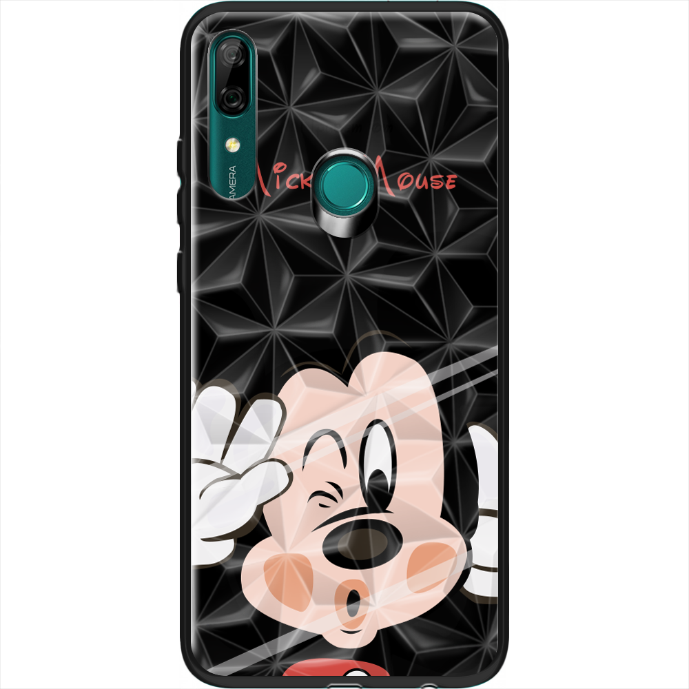 Чехол Boxface Huawei P Smart Z Mister M Черный силикон с призмой (37381-cc58-37848)