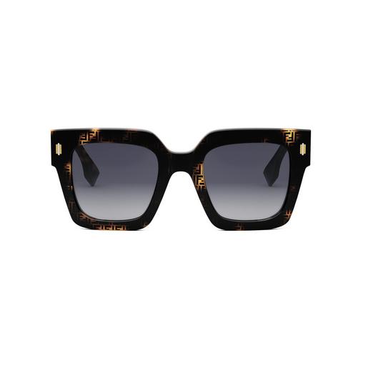 Солнцезащитные очки женские Fendi Roma Sonnenbrille Havana (sgl09)