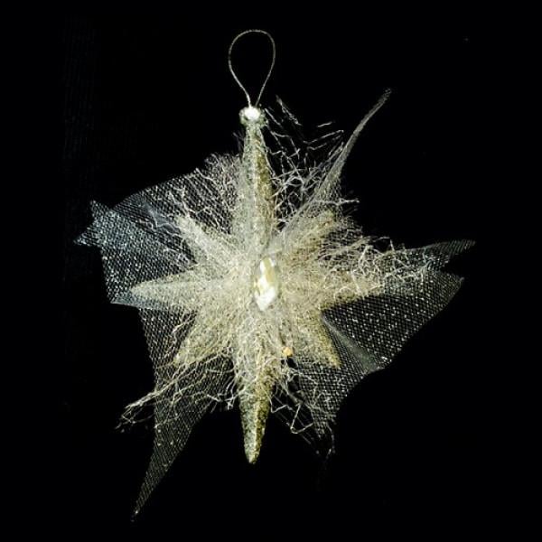 Новогодняя подвеска Seta Рождественская звезда (17-945SL)