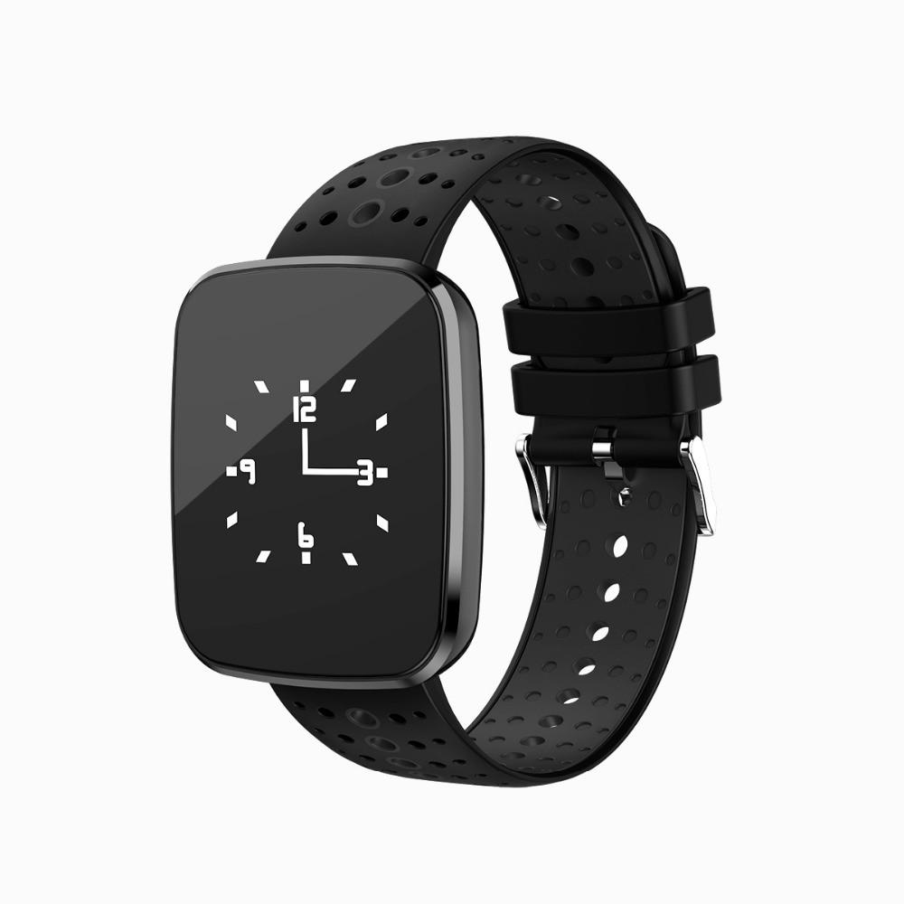 Cмарт-годинник SUNROZ V6 0,96" 110 mAh Чорний (SUN1651)