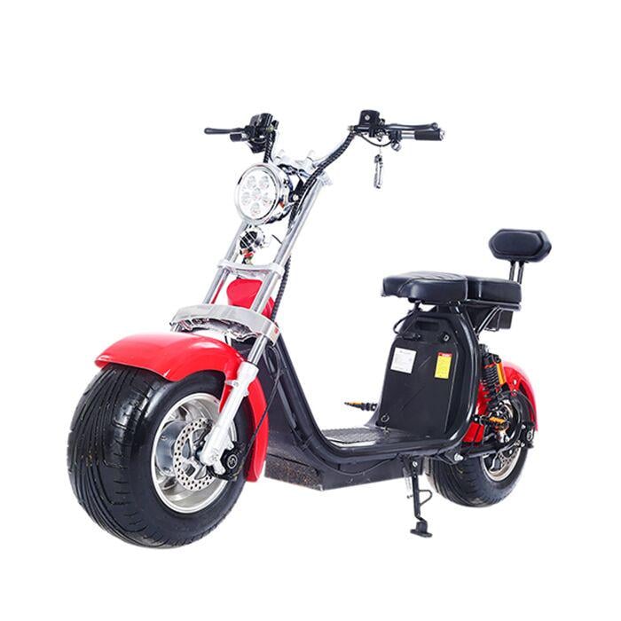 Електроскутер Citycoco Long 1500W 60V12Ah Red