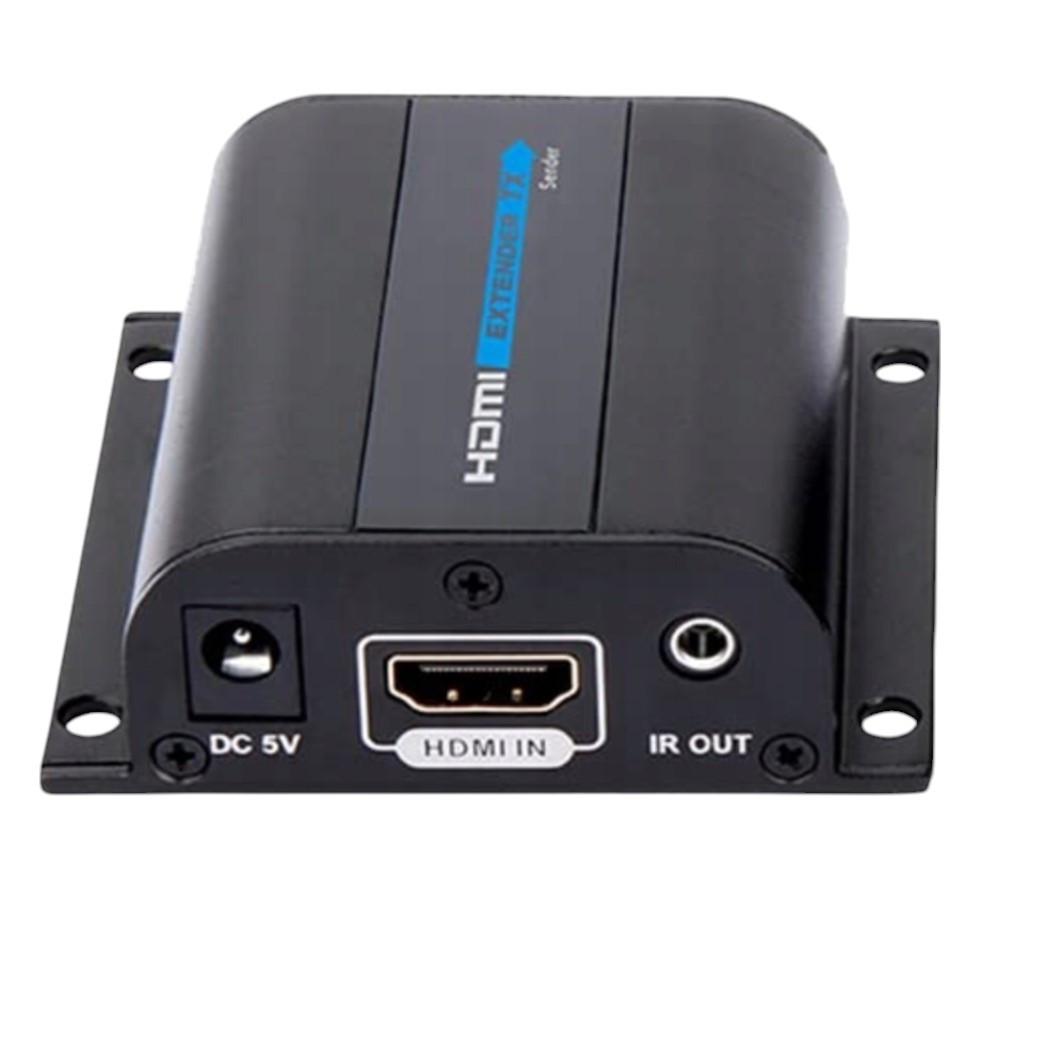 Подовжувач HDMI за витою парою CAT6/7 V1.4 HD-BitT для відеосигналу металевий 60 м Чорний (000024728) - фото 5 Подовжувач HDMI за витою парою CAT6/7 V1.4 HD-BitT для відеосигналу металевий 60 м Чорний (000024728) - фото 5