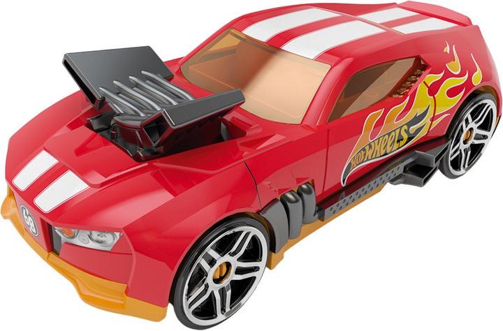 Гоночний автомобіль-гараж Hot Wheels 2в1 Червоний (HWCC15R)