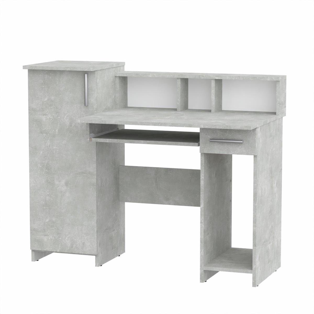 Стол компьютерный Компанит Пи Пи 2 117,5х60х95,6 см Ателье светлый (26720057) - фото 1