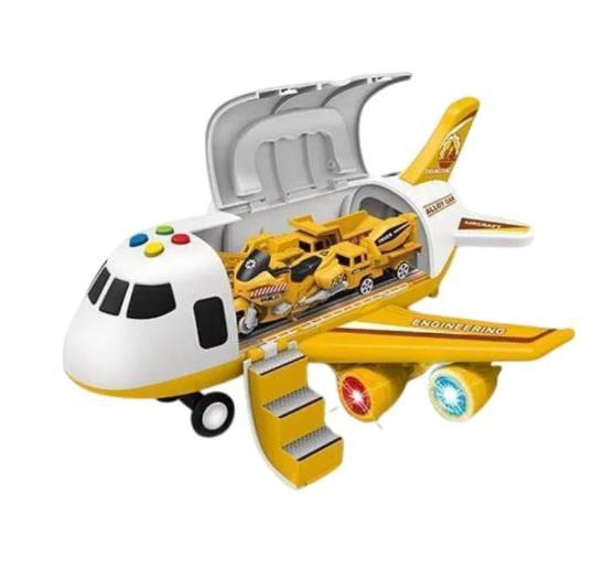 Игрушечный самолет 660 A-310 грузовой с подсветкой и звуком (22092699)