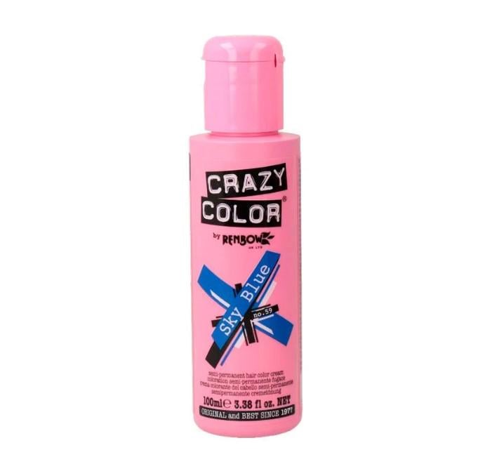 Тинт-краска для волос CRAZY COLOR 59 100 мл Sky Blue