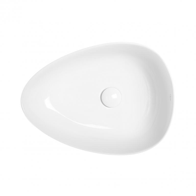 Раковина Q-tap Leo QT1111A053W с донным клапаном