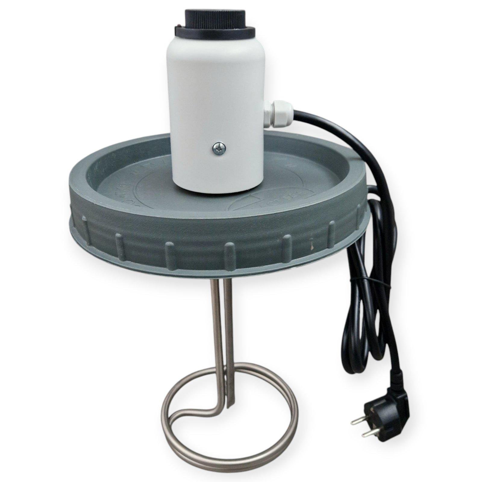 ТЭН для летнего душа с крышкой и терморегулятором 70/100/150/200/250 л/шнур 2 м/2 кВт (25354373)