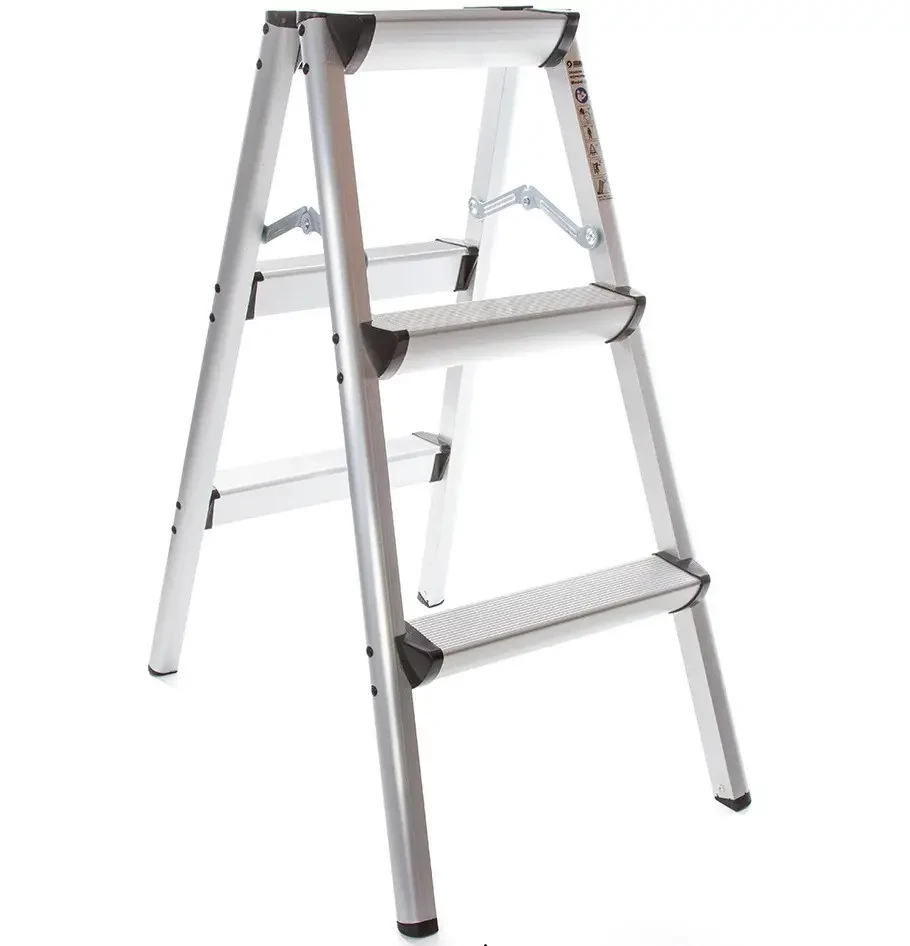 Лестница алюминиевая Mar-Pol M85591 3 ступеньки/двусторонняя до 150 кг (2562531978)