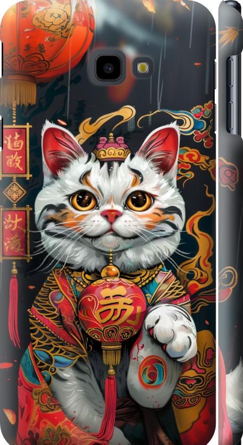 Чехол на Samsung Galaxy J4 Plus 2018 China Cat v2 (6135m-1594-42517)
