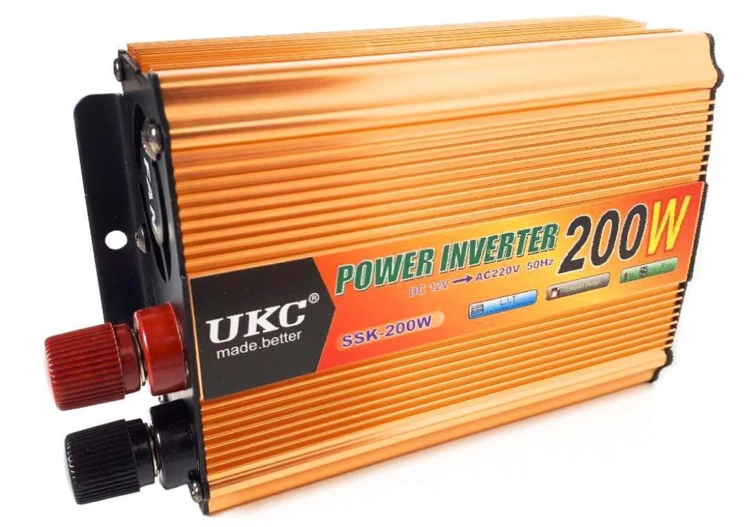 Перетворювач 200 W AC/DC 12 V UKC (IR004395)