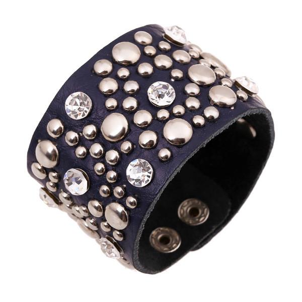 Браслет кожаный женский Европейский стиль 00222