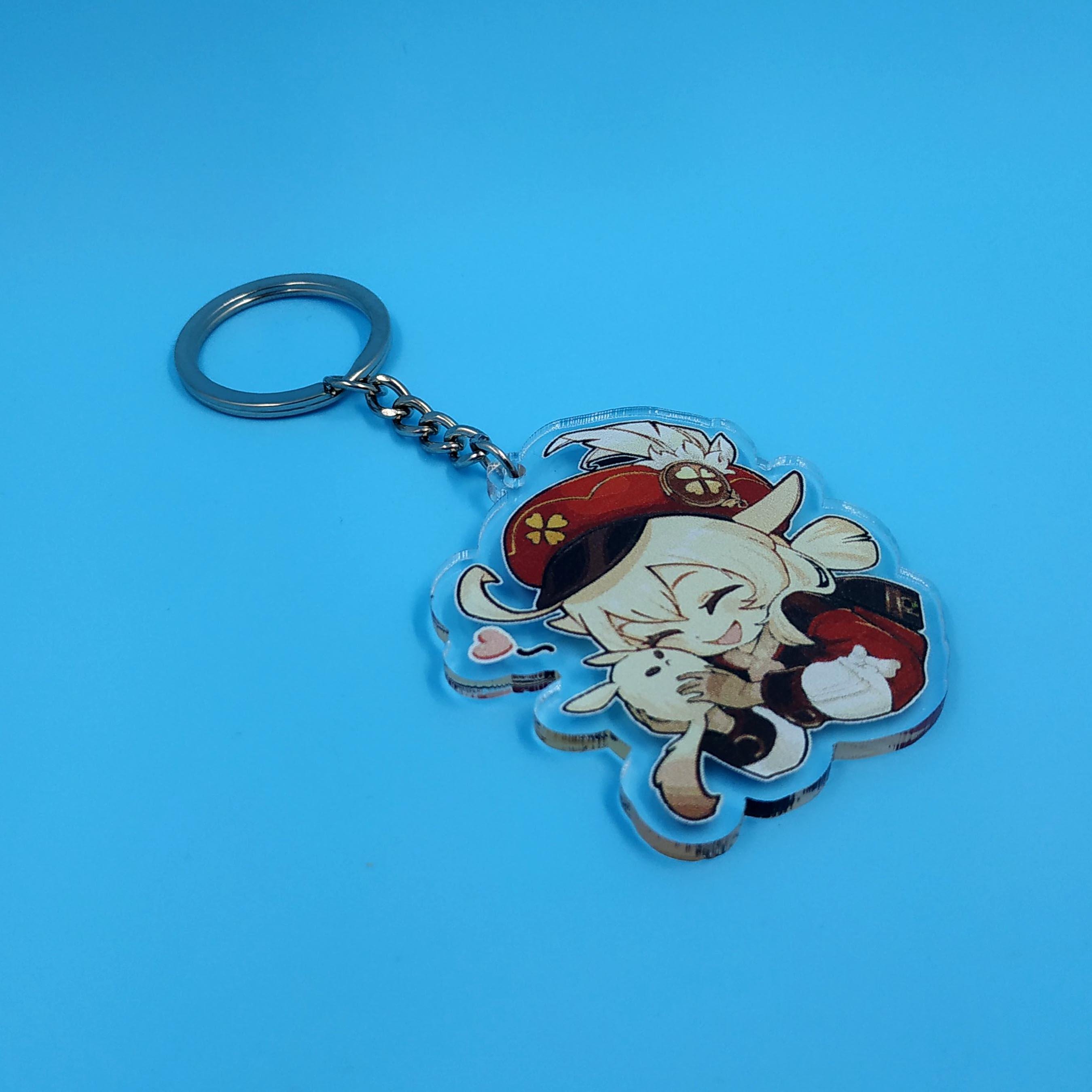 Брелок акриловый Геншин Импакт - Кли 2 (5091)