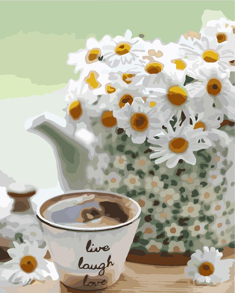 Картина по номерам Идейка Ромашковая нежность 30х40 см (skl-КНО3076)