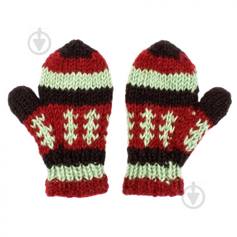 Варежки детские Kathmandu Классик Free size Красный + Фисташковый + Коричневый (24801) Варежки детские Kathmandu Классик Free size Красный + Фисташковый + Коричневый (24801)