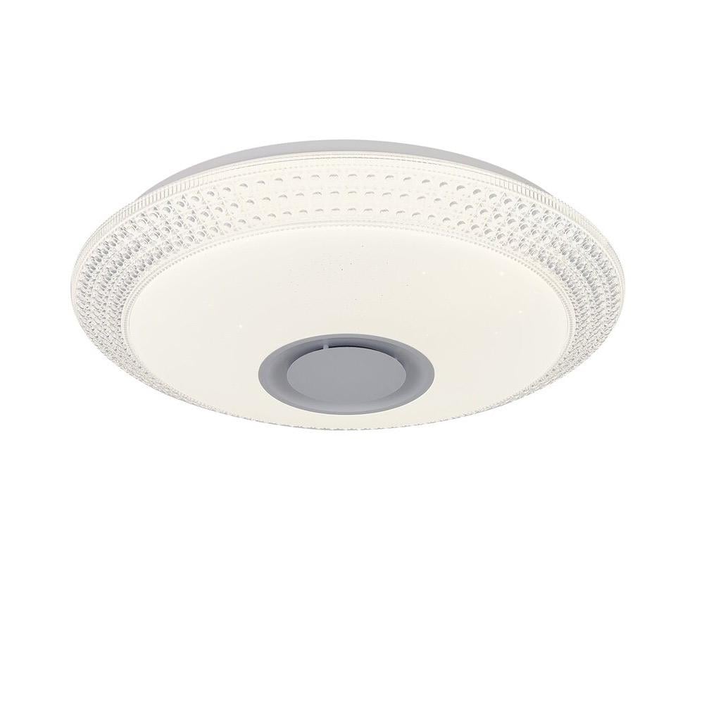 Потолочный светильник LED музыкальный смарт Lighthouse SRS-20443-400 WH 48W+5W RGB Белый (128737)
