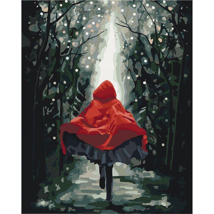 Картина по номерам Идейка Красная шапочка 40x50 см (skl-КНО4541)