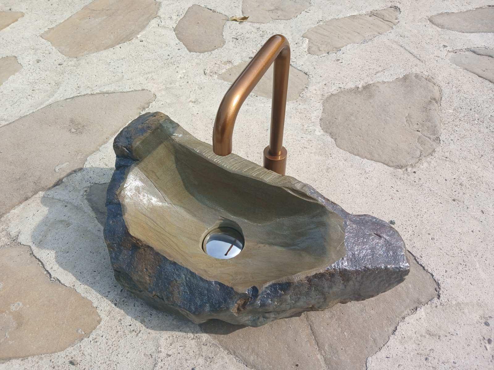 Раковина из речного камня 24х12х4 см Разноцветный - фото 4 Раковина из речного камня 24х12х4 см Разноцветный - фото 4