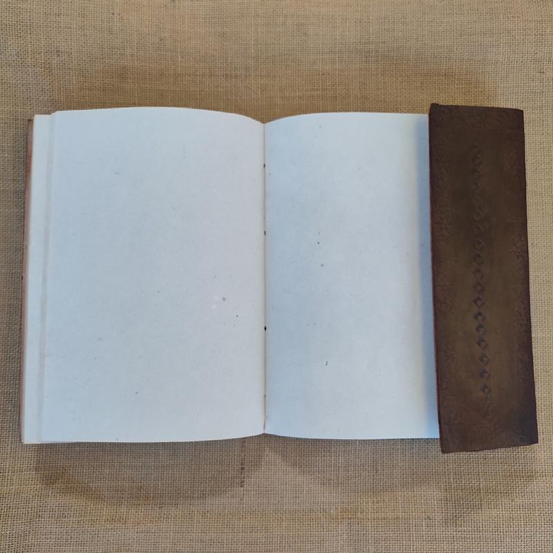 Блокнот шкіряний Silk Route А-2648 ручної роботи Коричневий (13468453) - фото 2