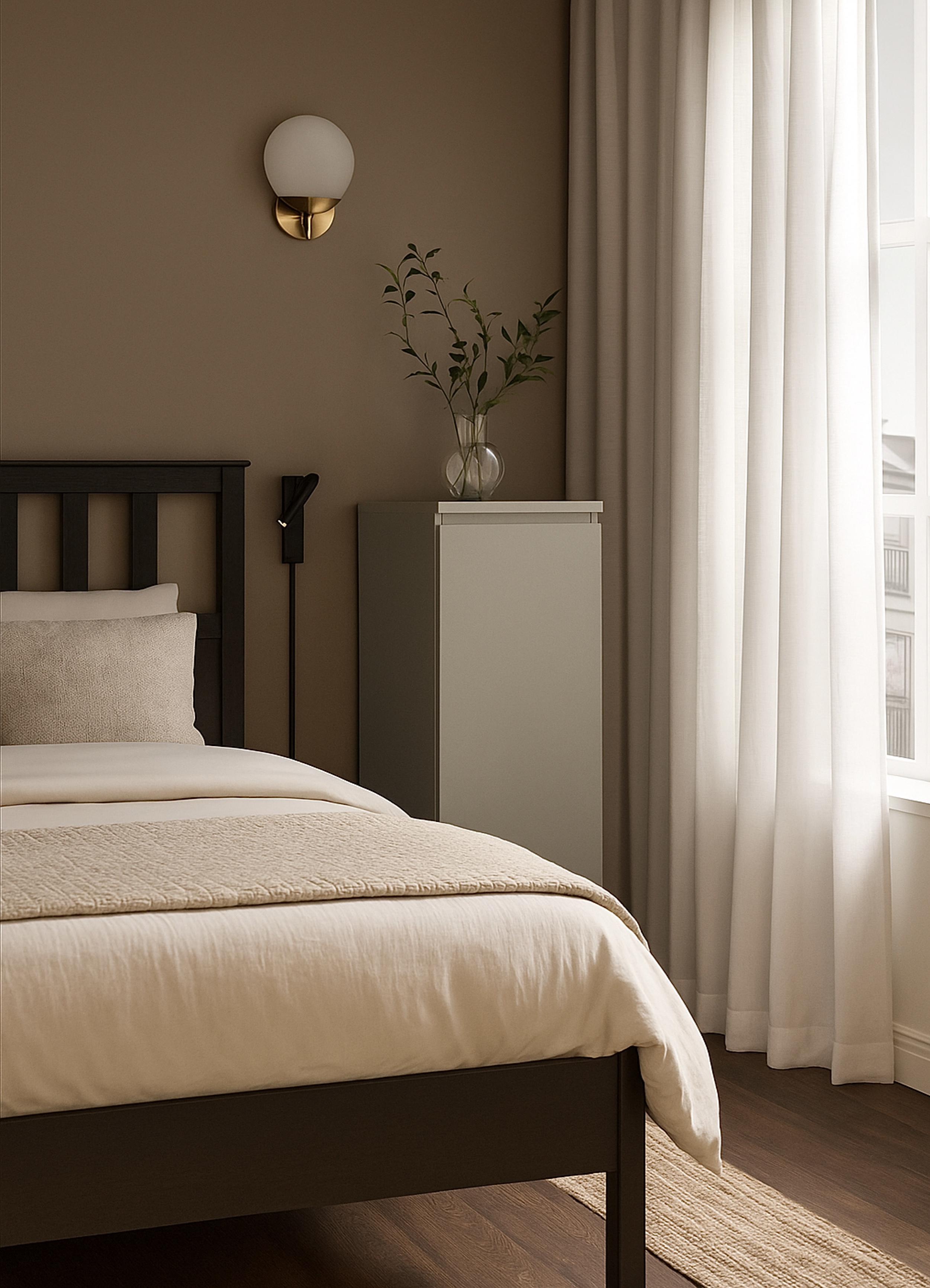 Тумба прикроватная MEBEX 40х40х100 см Серый светлый (VS4D400LG) - фото 2 Тумба прикроватная MEBEX 40х40х100 см Серый светлый (VS4D400LG) - фото 2