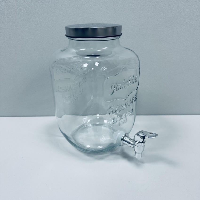 Лимонадник S&T 9141-01 стеклянный с металлической крышкой 5,5 л (2576235744) - фото 3