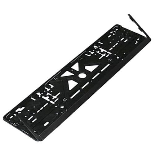 Рамка номера пластик в кульке Черный