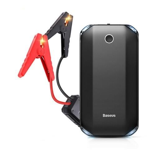 Пристрій пускозарядний Baseus Super Energy Air Car Jump Starter автомобільний 10000 mAh Black