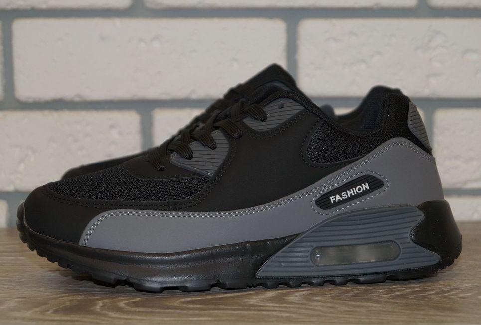 Кросівки демісезонні підліткові FDEK р. 36 22 см Чорний/Сірий (31488-36)