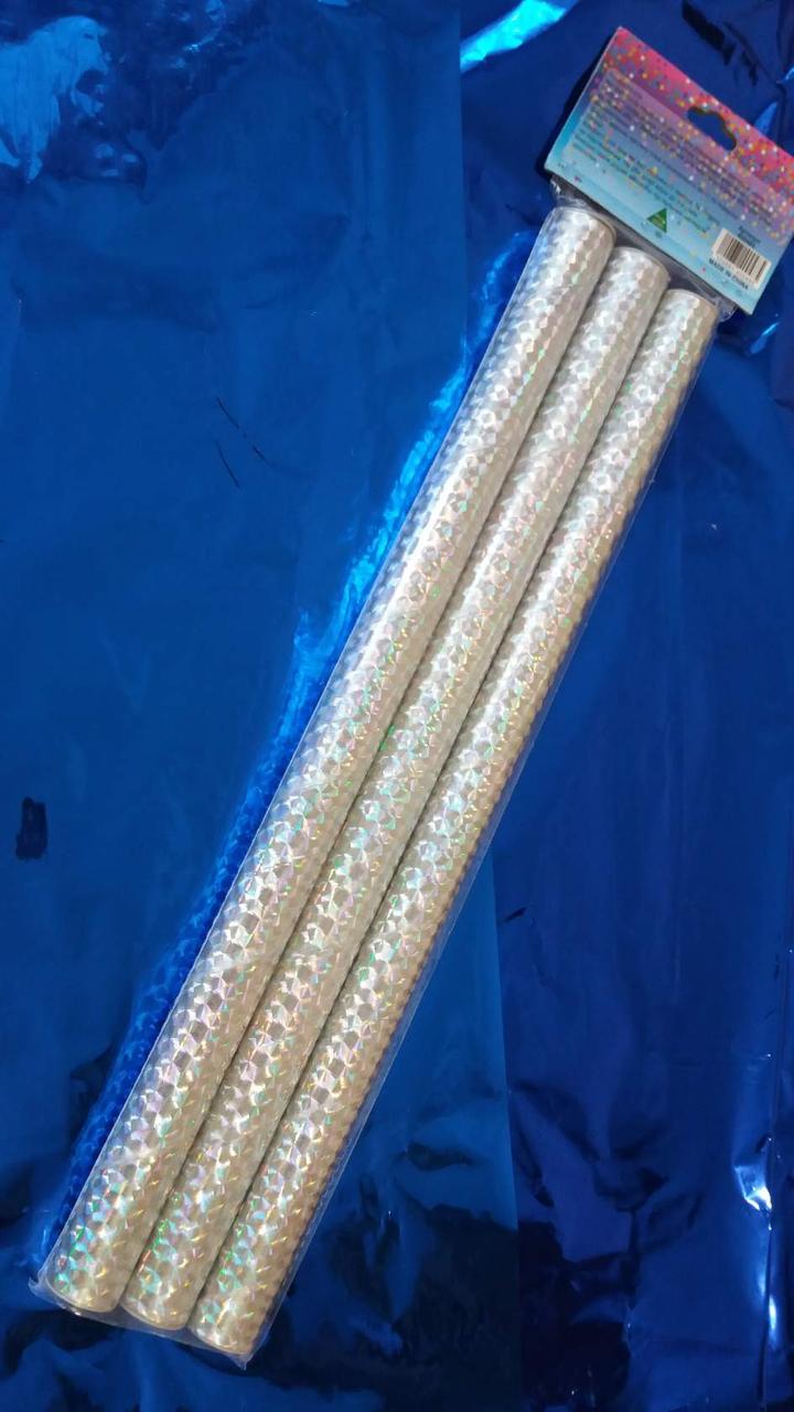 Серпантин стік 3 шт. 35 см Різнокольоровий (400485) - фото 3