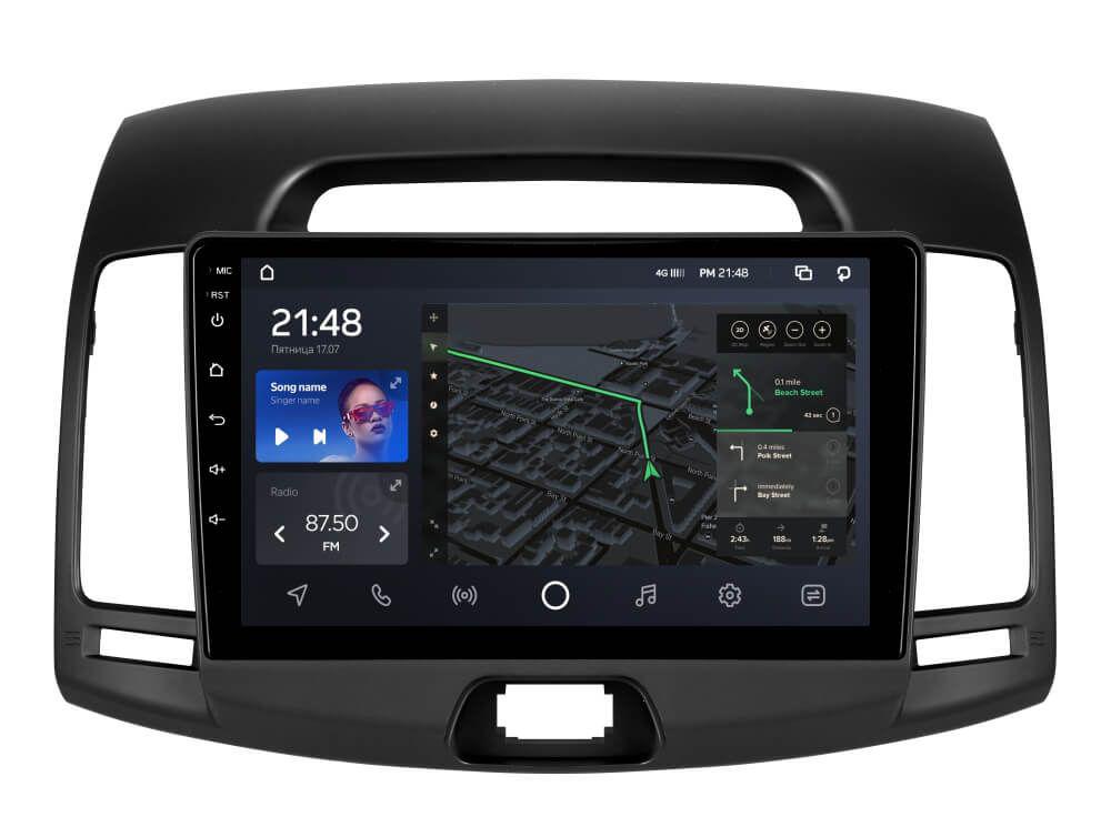 Штатна магнітола AMS T910 6+128 Gb Hyundai Elantra 4 HD 2006-2012