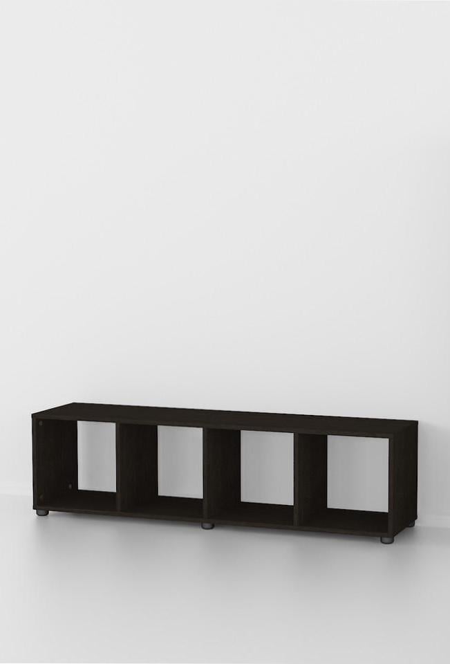 Стеллаж на 4 ячейки для книжек 1449х368х368 мм Венге (3131)