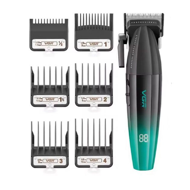 Машинка для стрижки VGR V-003 аккумуляторная беспроводная 2500 mAh профессиональная (23678412)