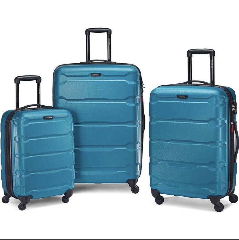 Чемодан Samsonite Omni PC Caribbean Blue 55x35x22 см Голубой (SA00020S) - фото 2