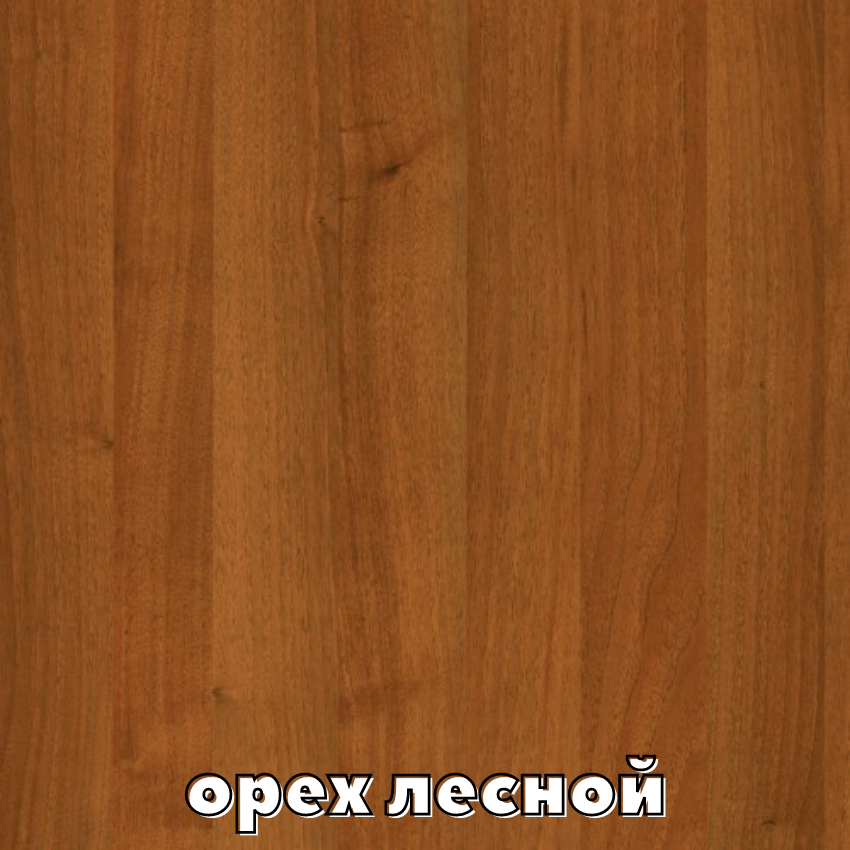 Шафа-купе дводверна Алекса ДСП 1000х2400х450 мм Горіх лісовий (304) - фото 3