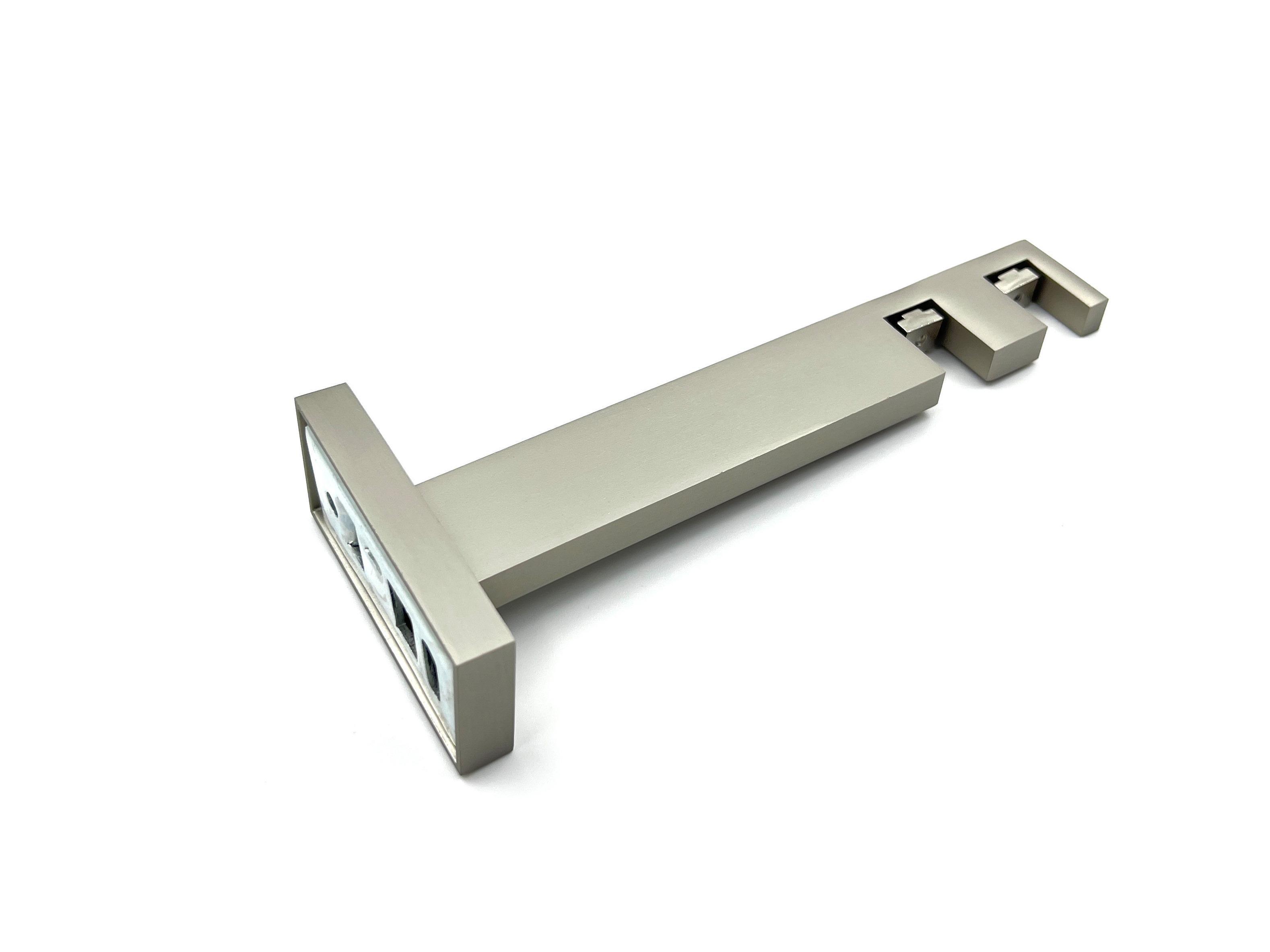 Кронштейн Quadrum Скарлайн подвійний 14-17 см Чорний матовий - фото 3