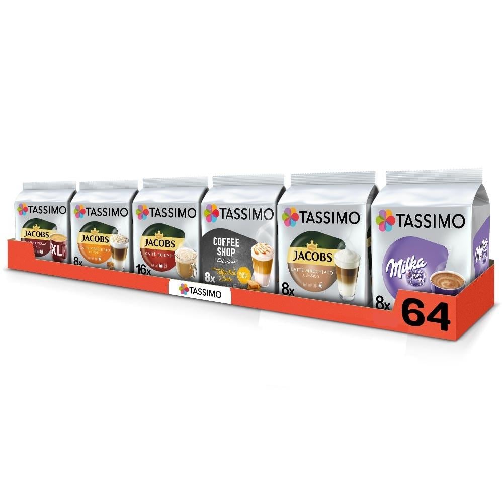 Набор кофе в капсулах Tassimo Set 12 96 капсул