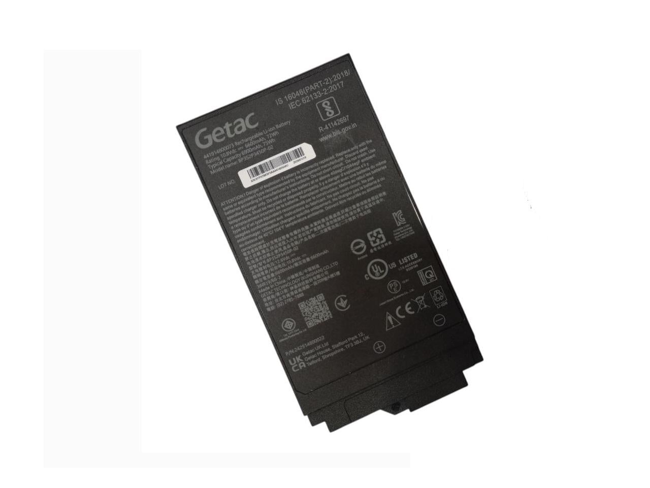Аккумулятор для Getac S410 G4/X600 G1/X600 Pro/242914800001/441914800001/441914800073/BP3S2P3450P-02 6900 mAh 75Wh (347