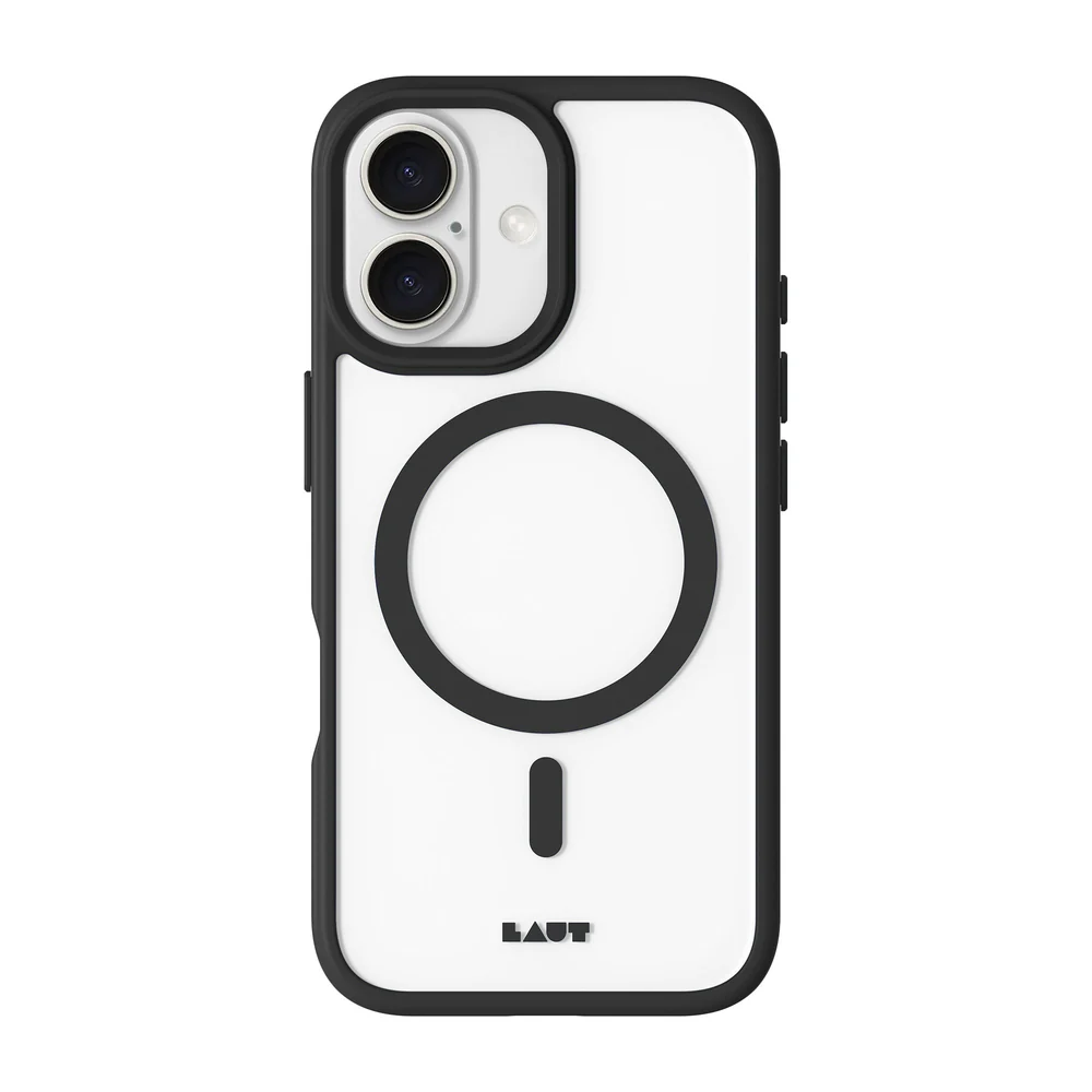 Чехол-накладка Laut Huex Protect for iPhone 16 with MagSafe, Black (L_IP24A_HPT_BK)